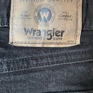 Wrangler Slim Jeans in Black